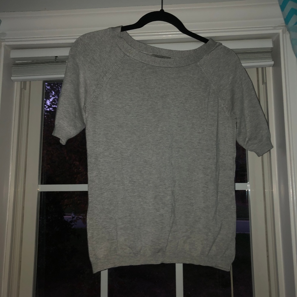 Grey Short Sleeve Shirt